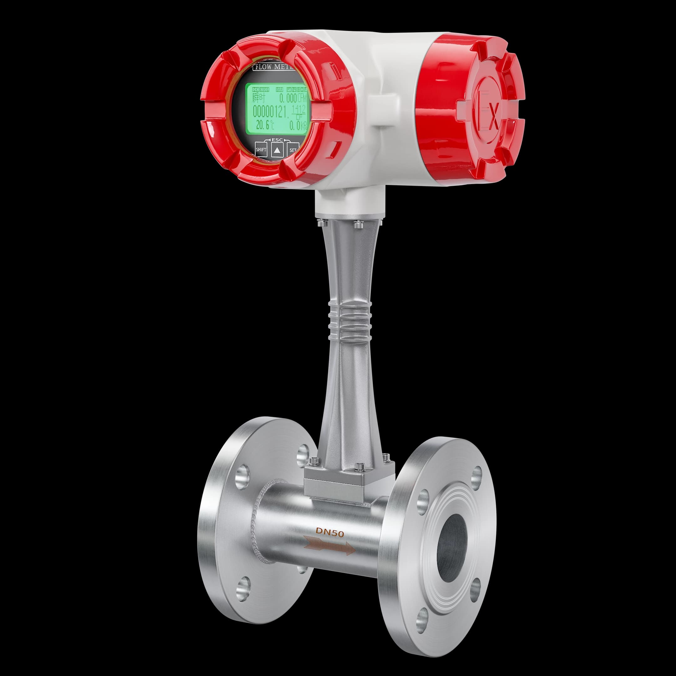 SUP-LUGB-C — Интеллектуальный виброустойчивый вихревой расходомер