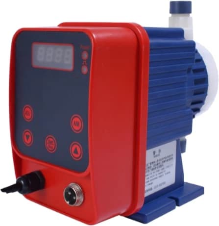 Электромагнитный мембранный дозирующий насос