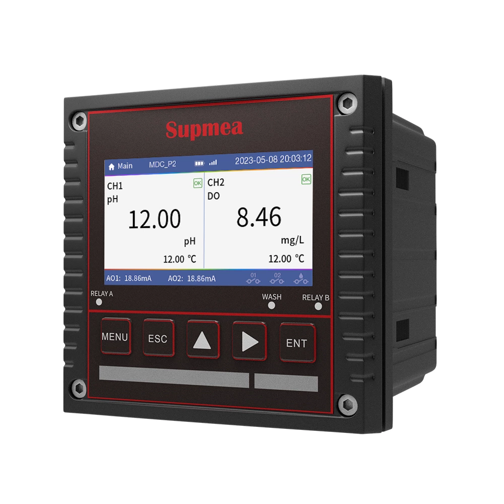 SUP-DC-P2 — Двухканальный универсальный контроллер (pH/ORP и другие параметры)